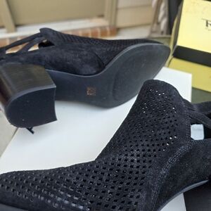 Anne Klein Black Heeled Boots